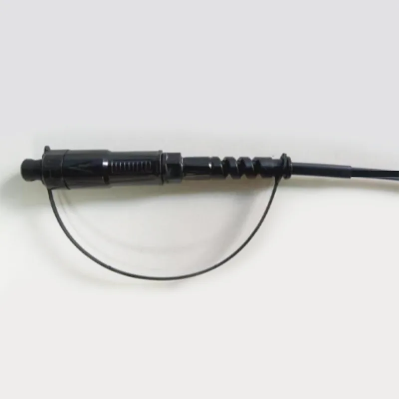 ф5mmရေစိုခံသည့် Round Cable MINI SC / APC Connector Optical Patch ကြိုး