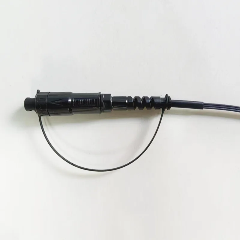 5x2mm ရေစိုခံ DROP Cable ကို Hape SC / APC Connector Optical Fiber Pigtail