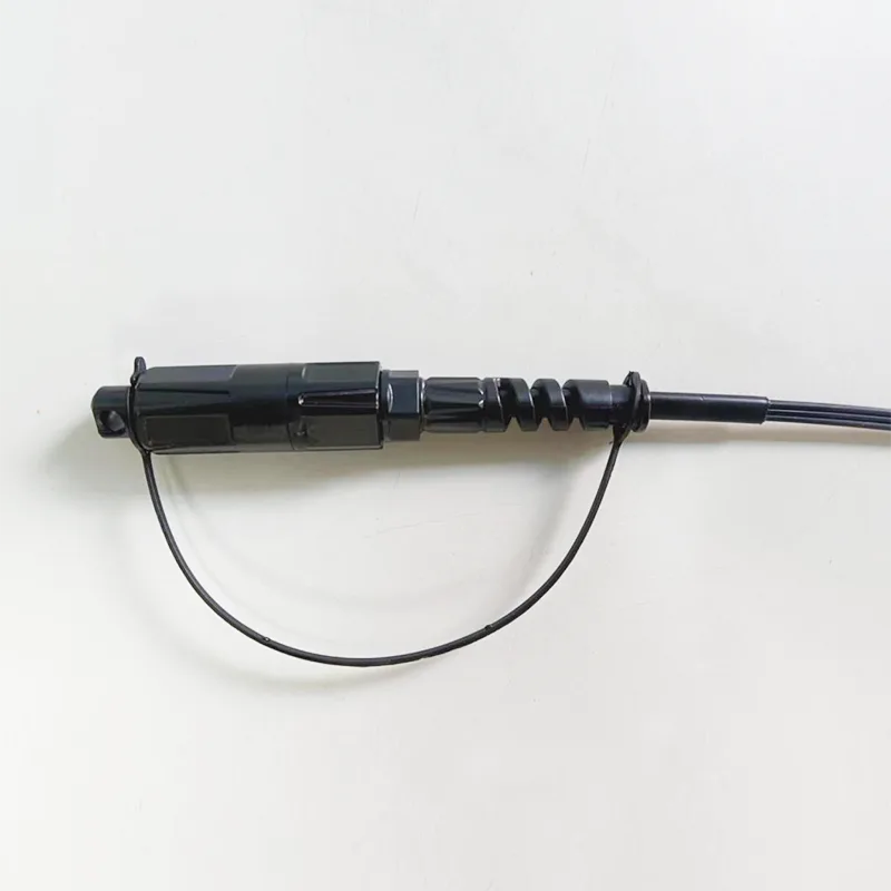 5x2mm ရေစိုခံ Drop Cable SC / APC Connector optical fiber pigtail