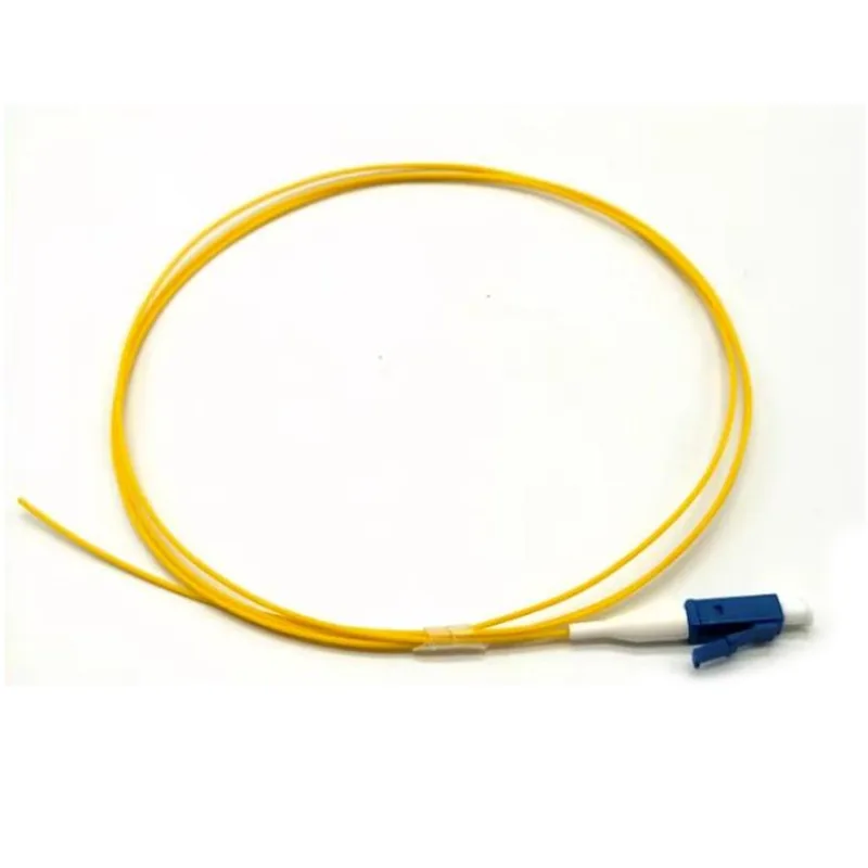 LC / UPC 0.9mm optical fiber ကို pigtail