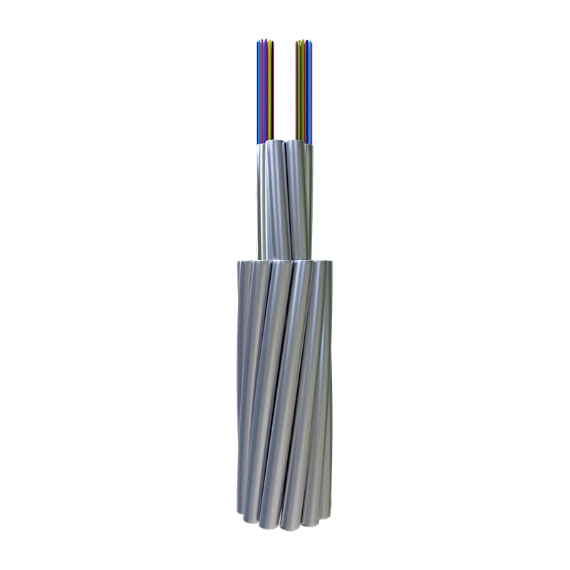 Stranded-Tube optical fiberic fiber composite overhead မြေပြင်ဝါယာကြိုး