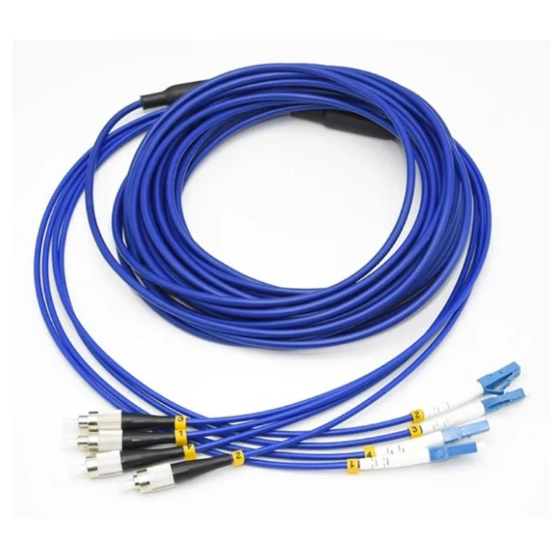 Quad FC / UPC-LC / UPC Rodent-Proome Dielectric Patch ကြိုးများ