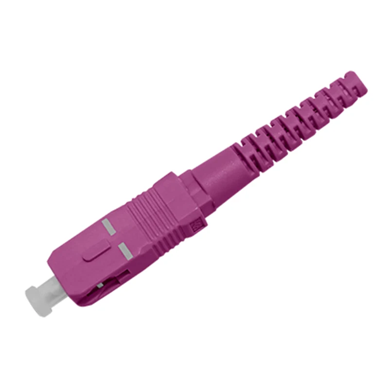 SC Om4 ပြားချပ်ချပ် drop cable connector
