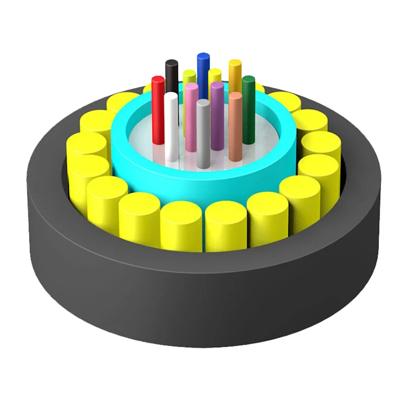 Uni-Tube Non-Metallic Lighting Fini-Rodent Fiber Optic Cable